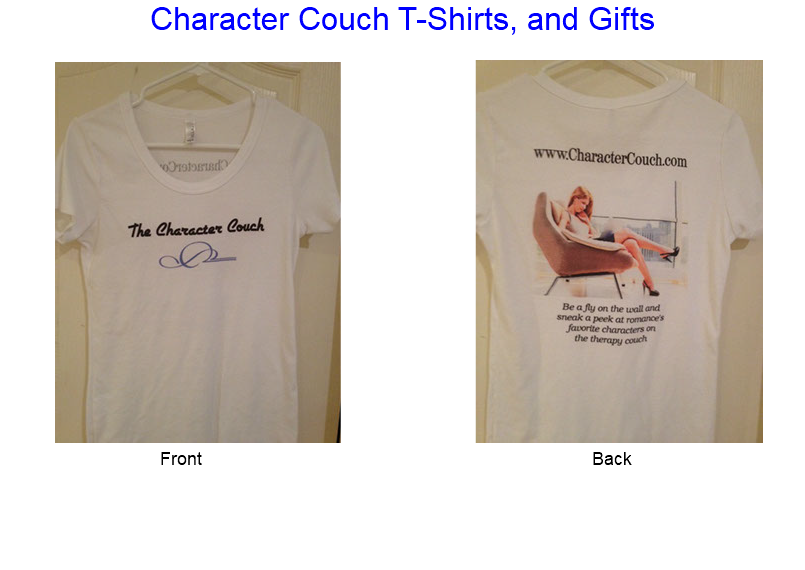 Character Couch T-Shirts, and Gifts ﷯ ﷯ Front Back 